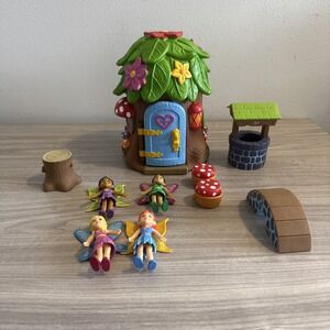 Fairy Land Tree House Lakeshore Learning Set w/4 Fairies & Accessories